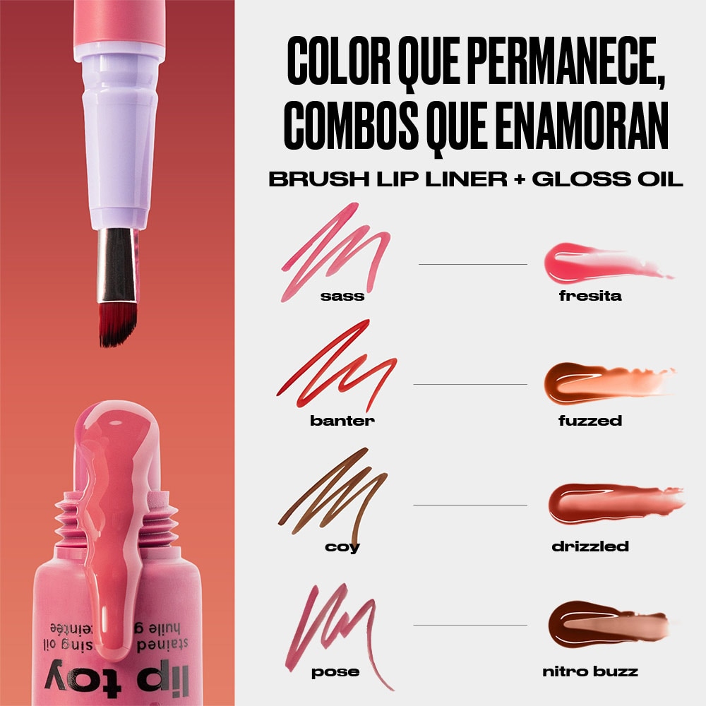 LIP TOY STAINING BRUSH LIP LINER (DELINEADOR PARA LABIOS)
